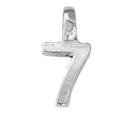 Silver Mini Alphabet Charm