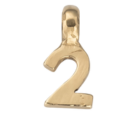 Gold Mini Alphabet Charm