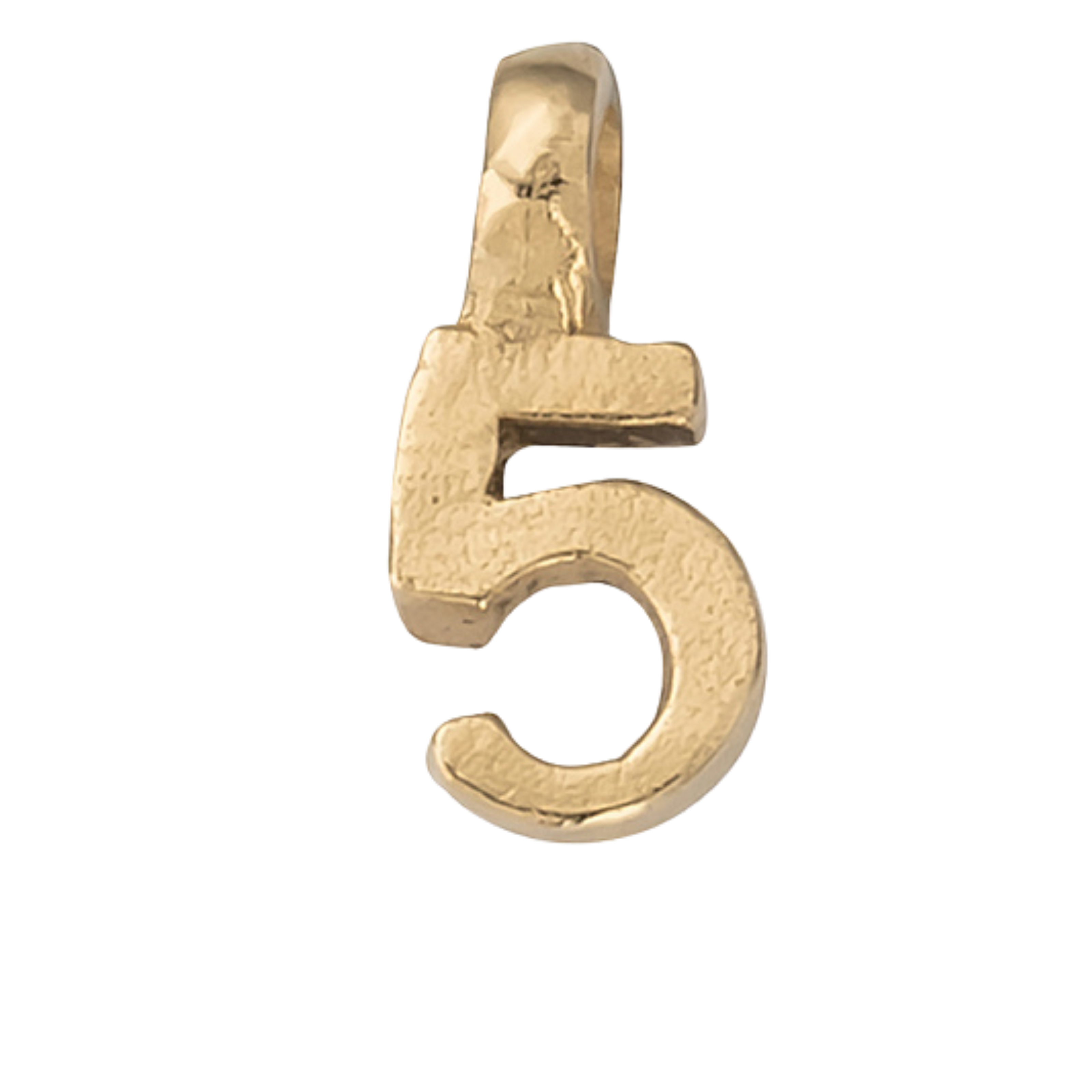 Gold Mini Alphabet Charm