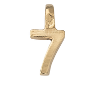 Gold Mini Alphabet Charm