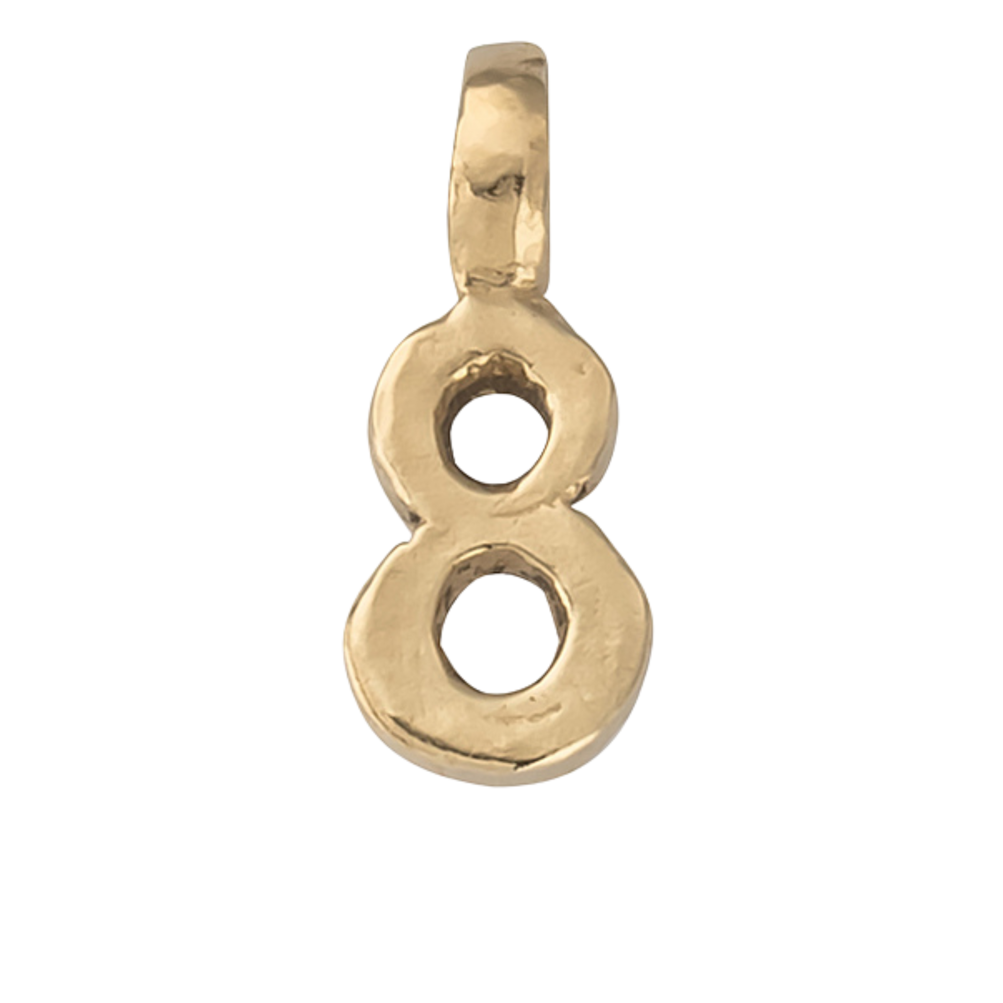 Gold Mini Alphabet Charm
