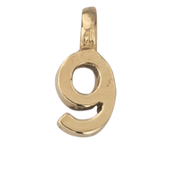 Gold Mini Alphabet Charm