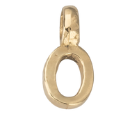 Gold Mini Alphabet Charm