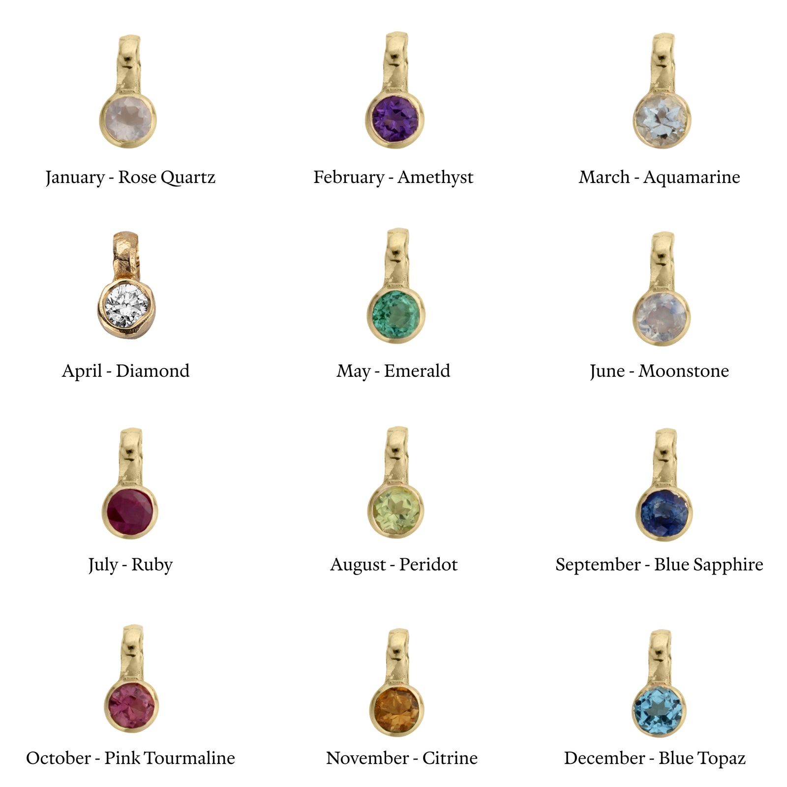 Gold Build Your Own Fixed Necklace