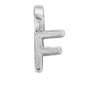 Silver Mini Alphabet Charm