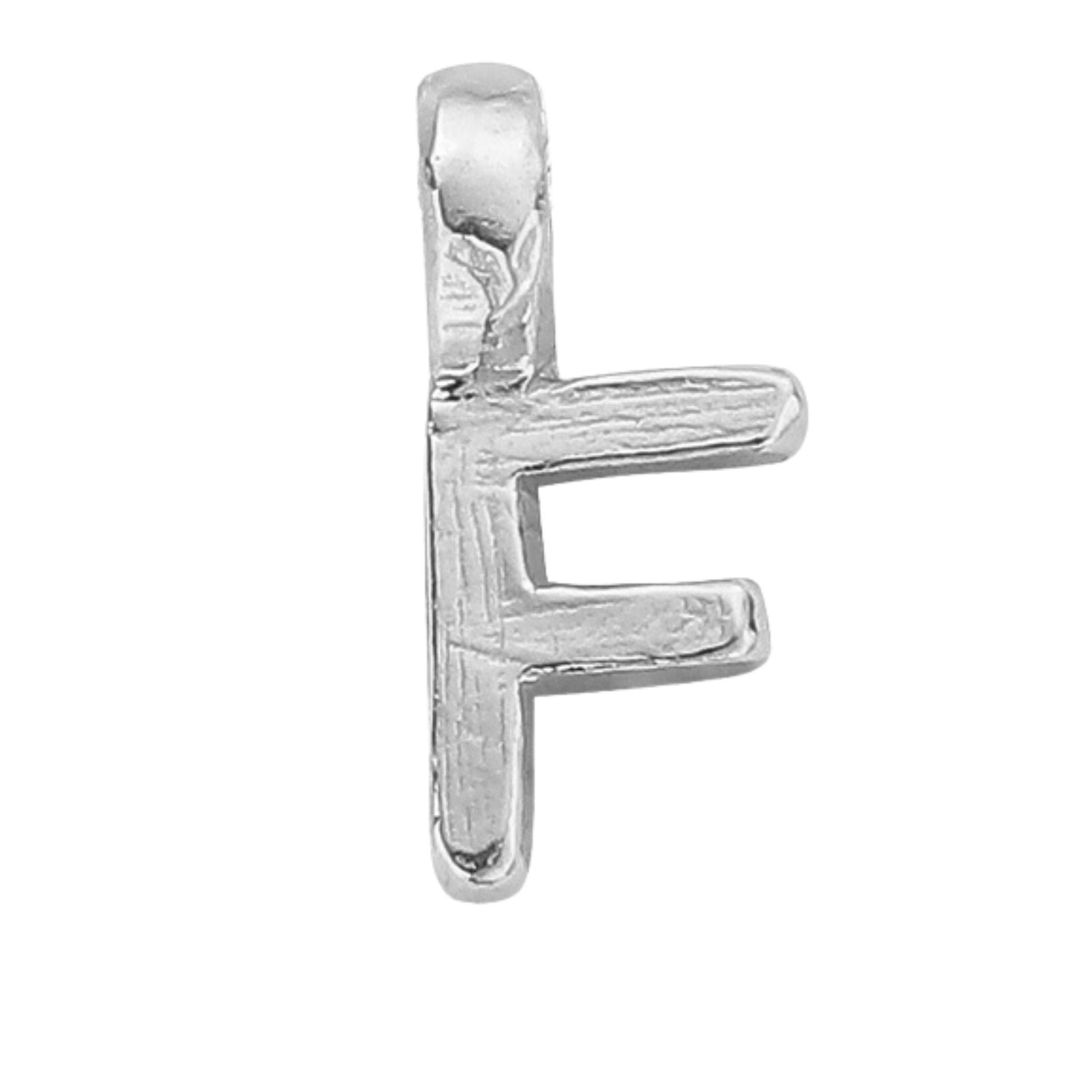 Silver Mini Alphabet Charm