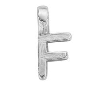 Silver Mini Alphabet Charm