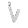 Silver Mini Alphabet Charm