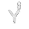 Silver Mini Alphabet Charm