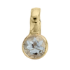 Gold Horoscope & Birthstone Charm
