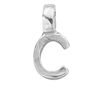 Silver Mini Alphabet Charm