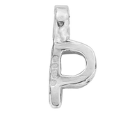 Silver Mini Alphabet Charm