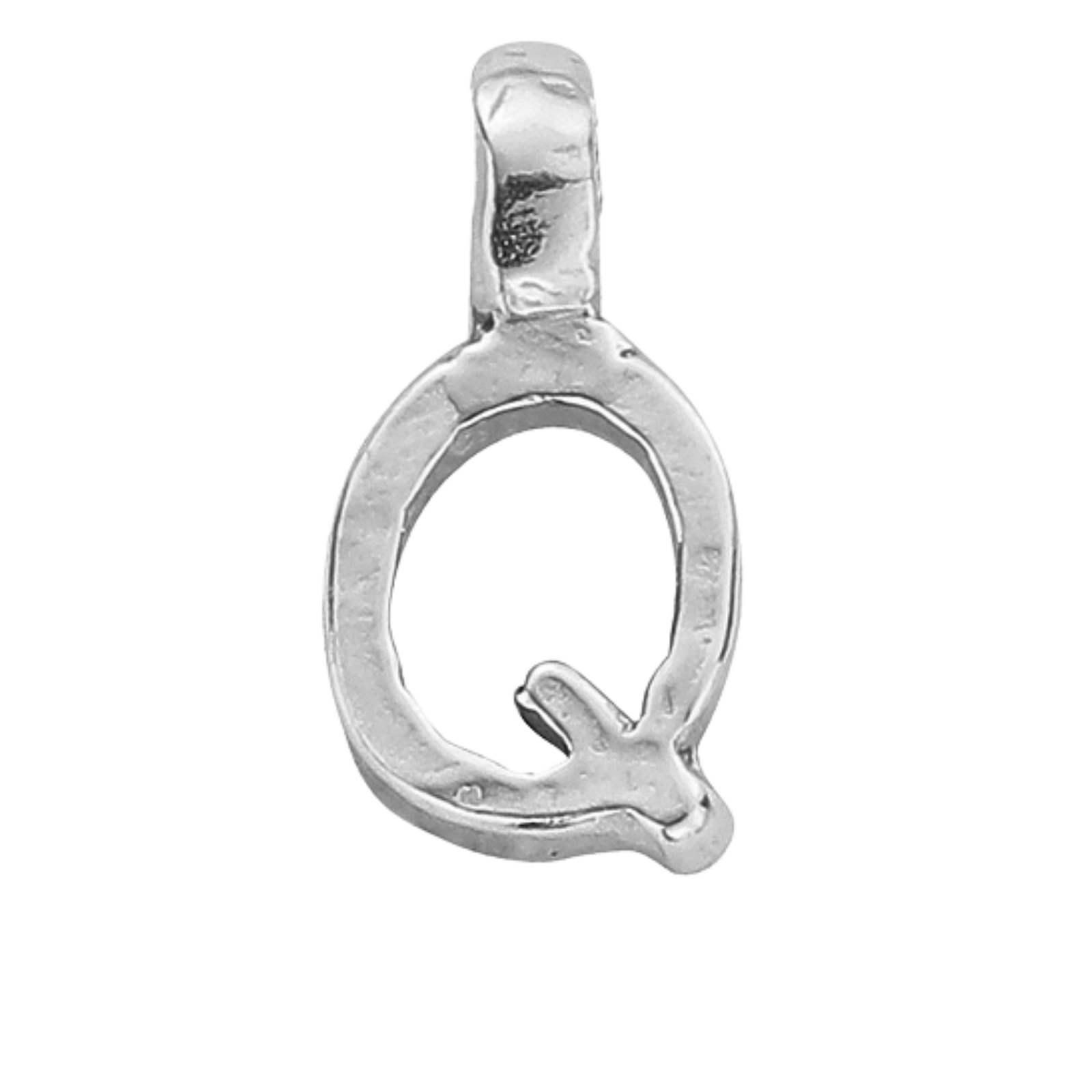 Silver Mini Alphabet Charm