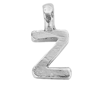 Silver Mini Alphabet Charm