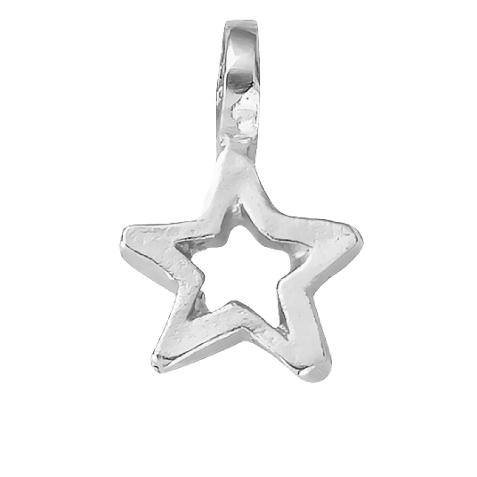 Silver Mini Alphabet Charm