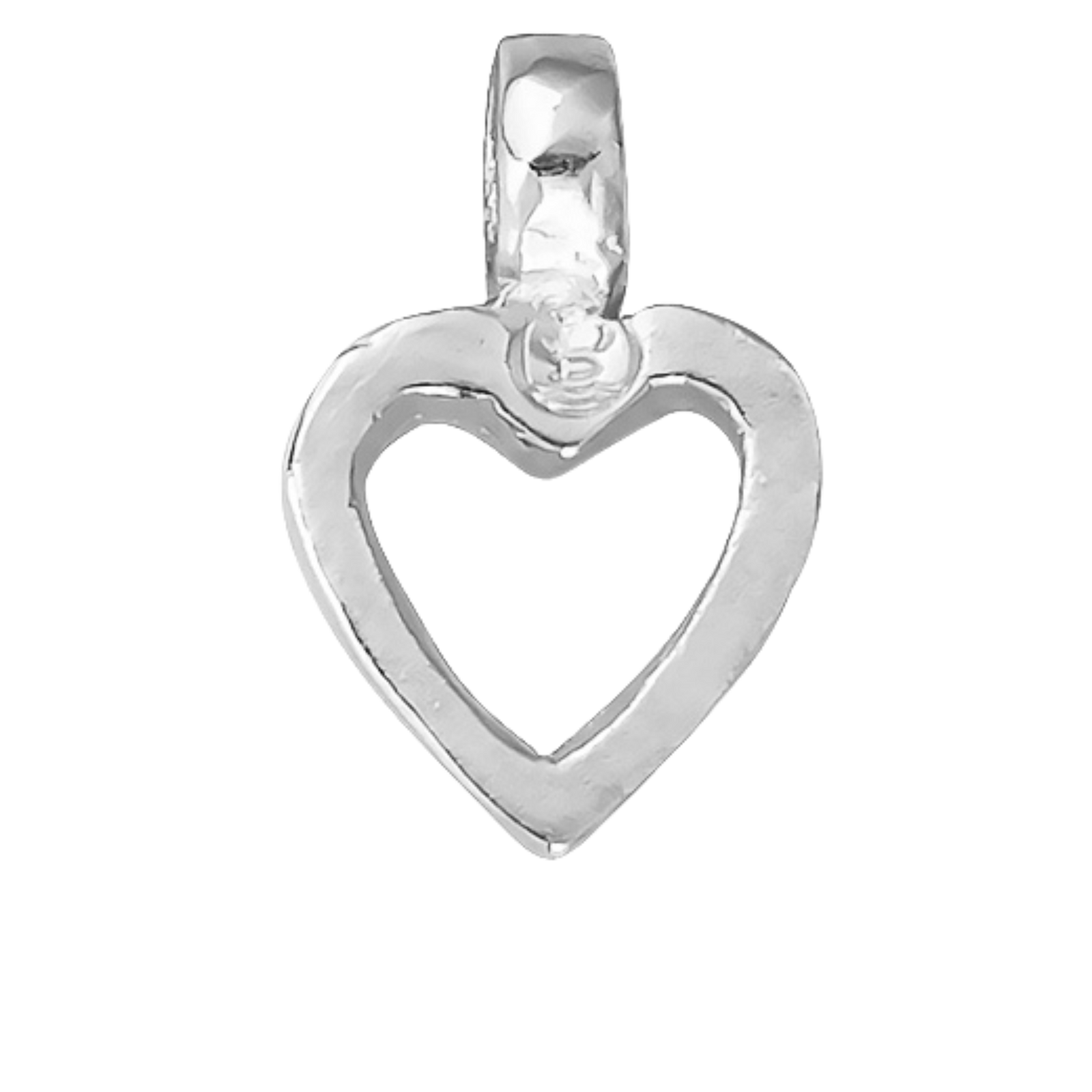 Silver Mini Alphabet Charm