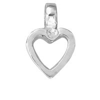 Silver Mini Alphabet Charm
