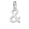 Silver Mini Alphabet Charm