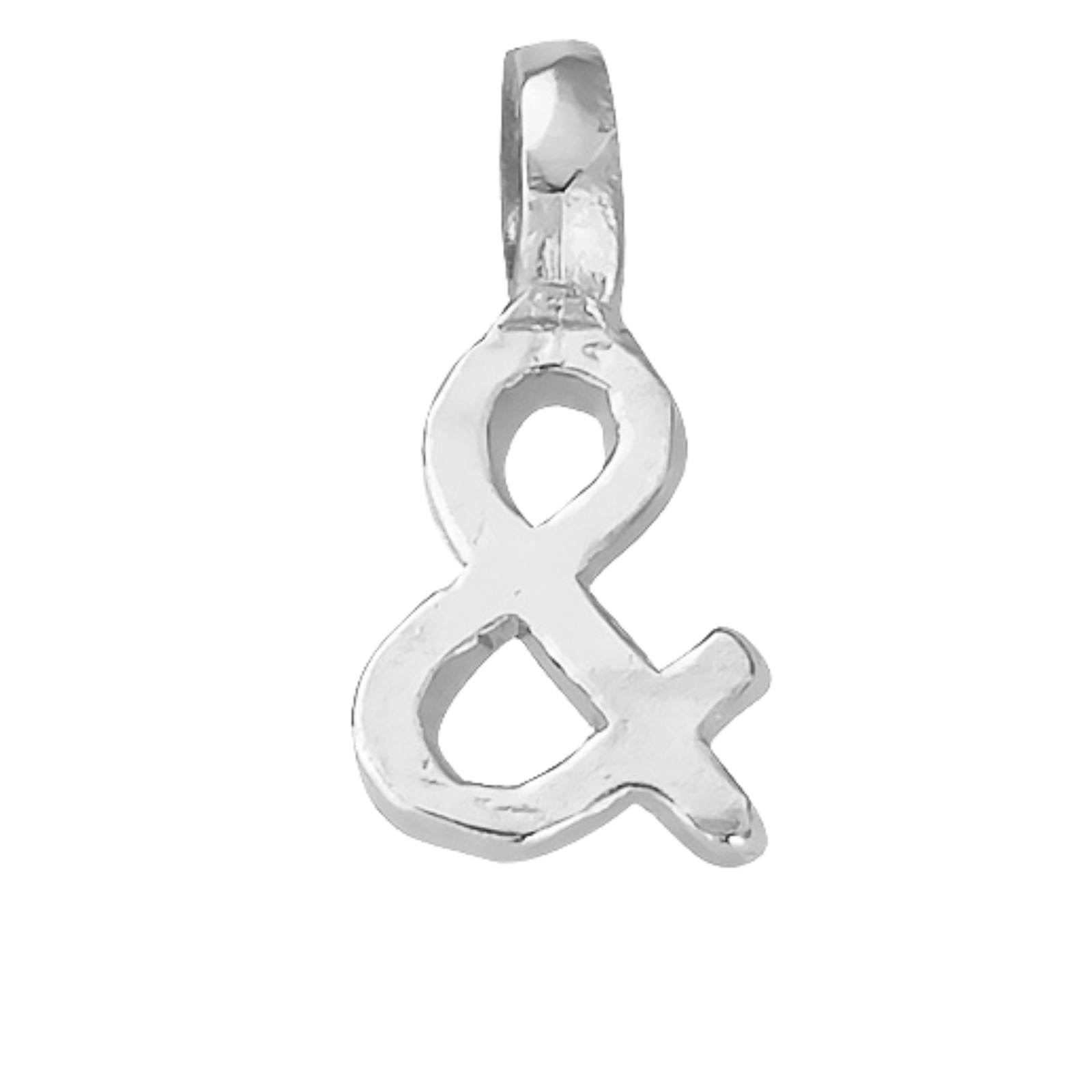 Silver Mini Alphabet Charm