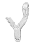Silver Mini Alphabet Charm