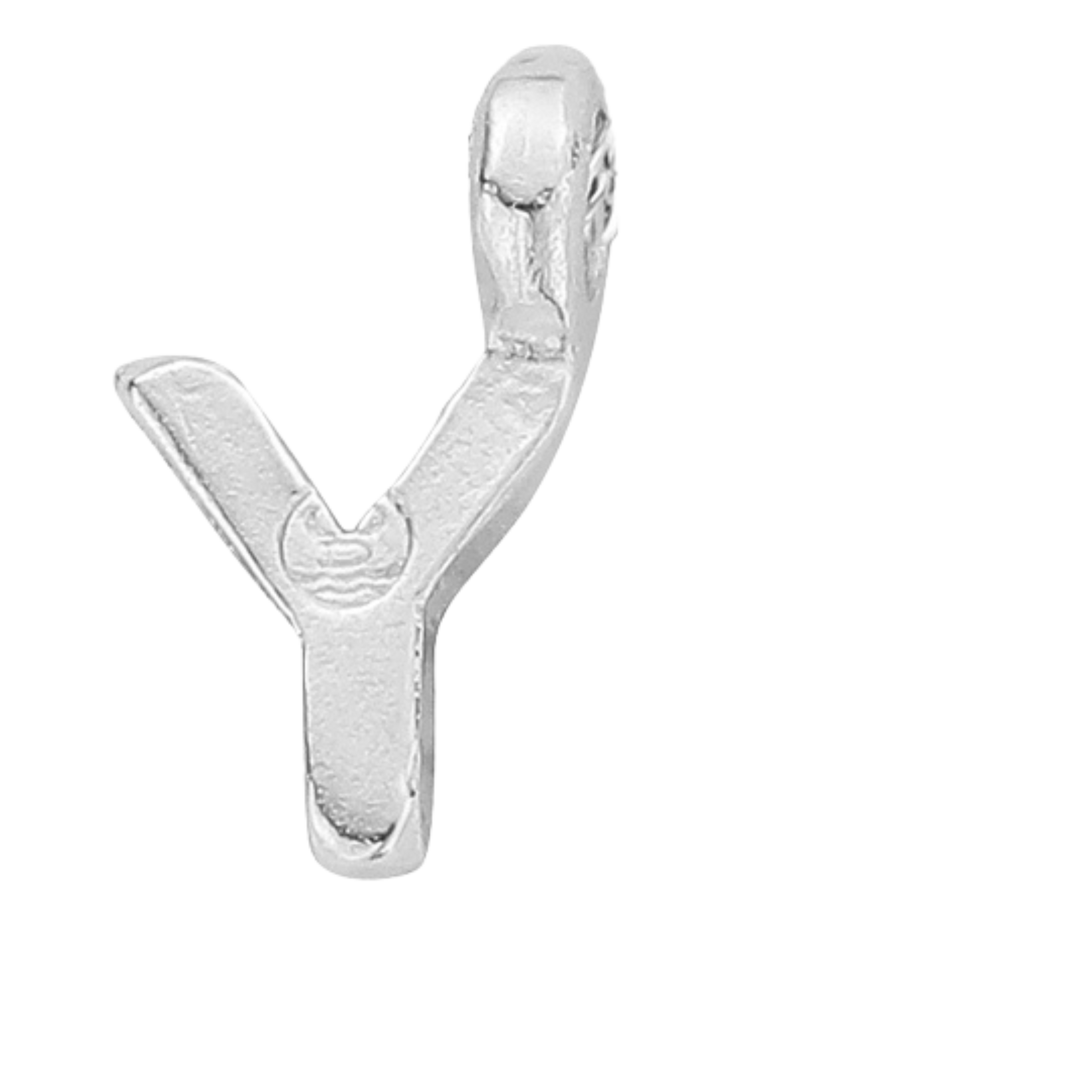 Silver Mini Alphabet Charm
