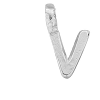Silver Mini Alphabet Charm