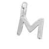Silver Mini Alphabet Charm