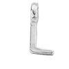 Silver Mini Alphabet Charm