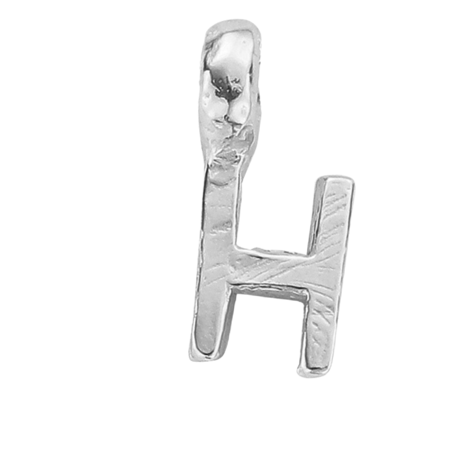 Silver Mini Alphabet Charm