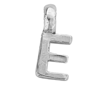 Silver Mini Alphabet Charm