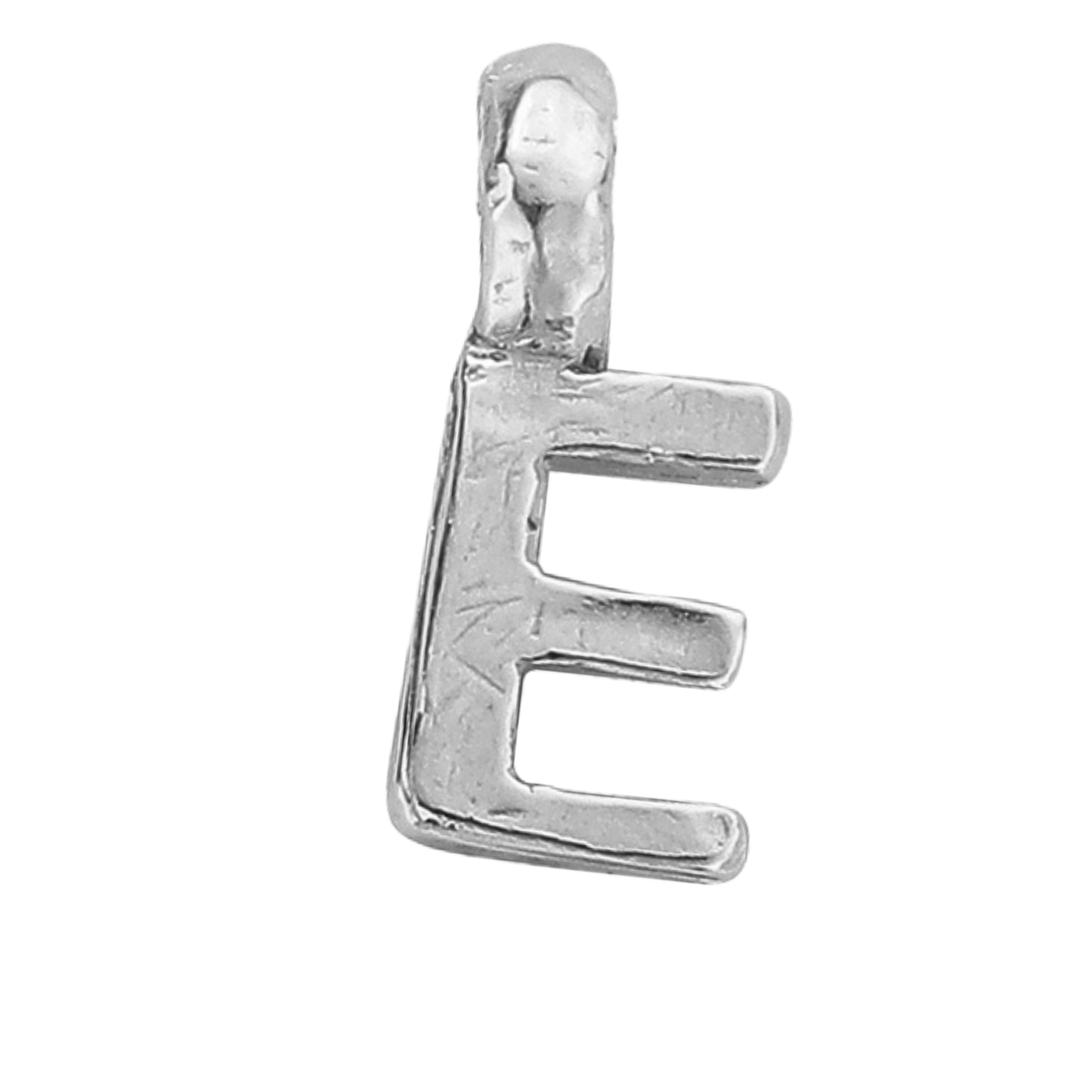 Silver Mini Alphabet Charm