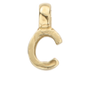 Gold Mini Alphabet Charm