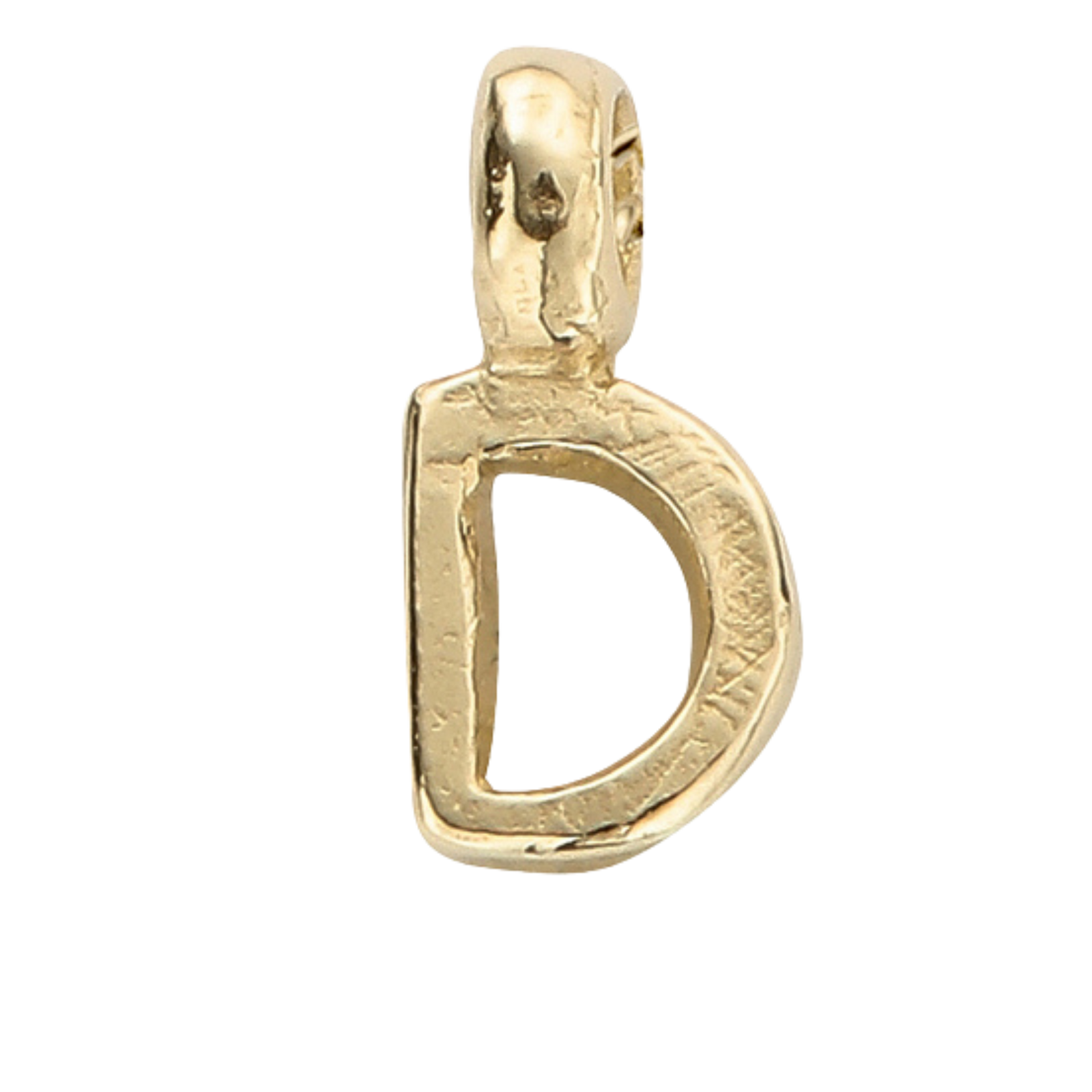Gold Mini Alphabet Charm