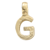 Gold Mini Alphabet Charm