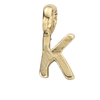 Gold Mini Alphabet Charm