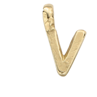 Gold Mini Alphabet Charm