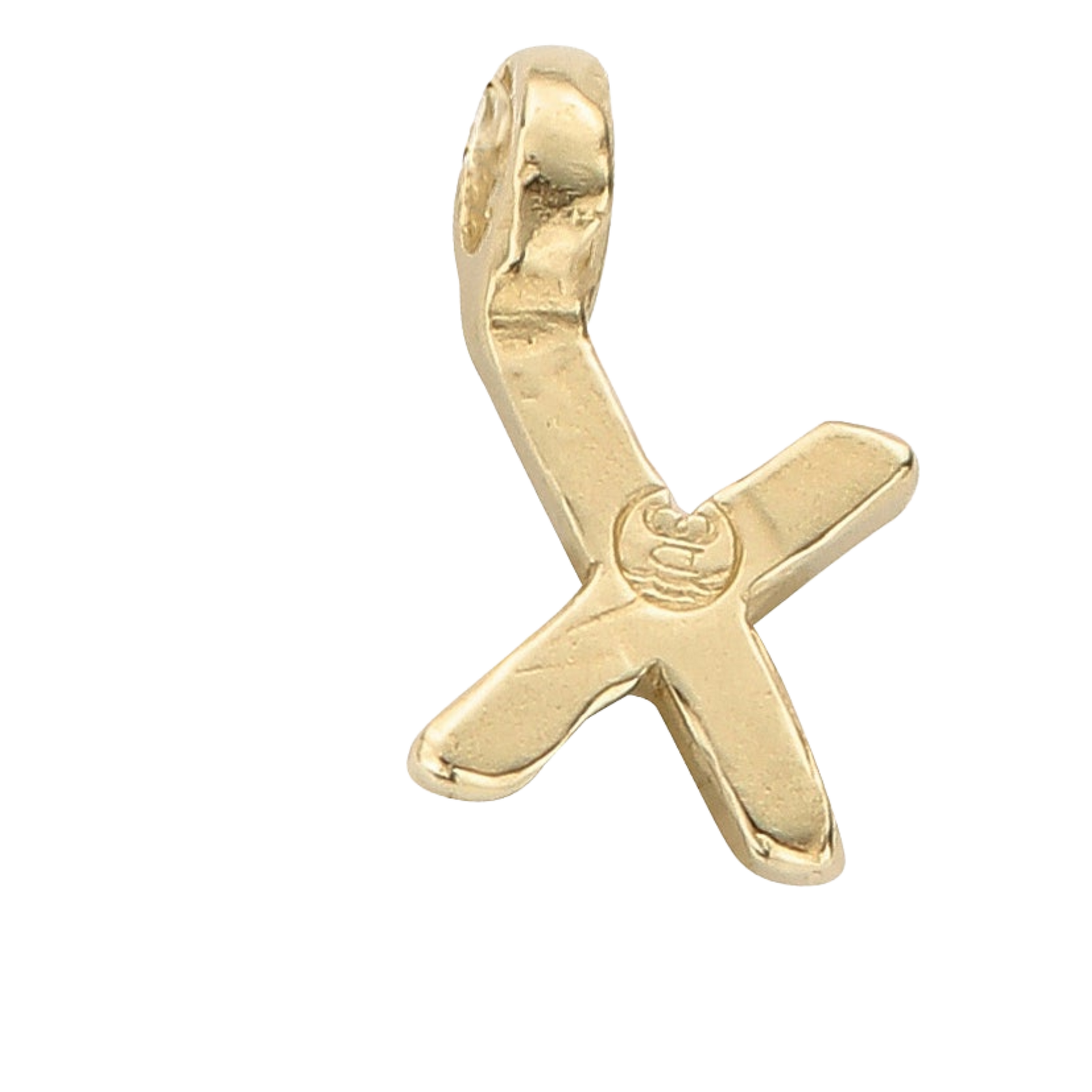 Gold Mini Alphabet Charm