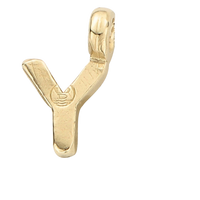 Gold Mini Alphabet Charm