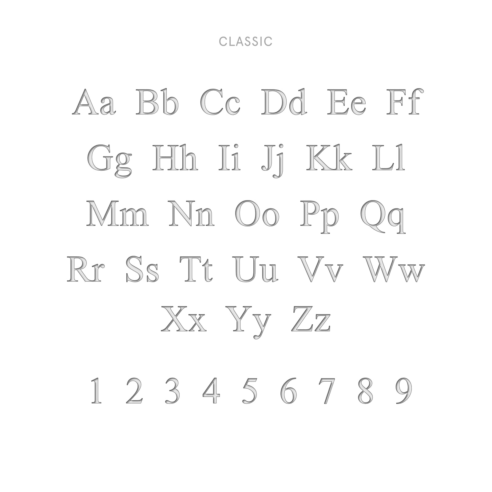 Silver Large Moon Bangle