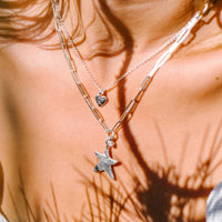 Silver Baby Heart Necklace
