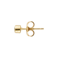 Gold Diamond 'Strength' Single Stud Earring