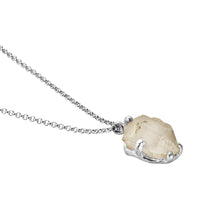 No.29 Silver Rock Crystal Pendant Necklace