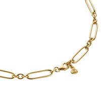 No.7 Gold Rock Crystal Pendant Necklace