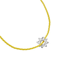 Silver Sunshine Cord Bracelet