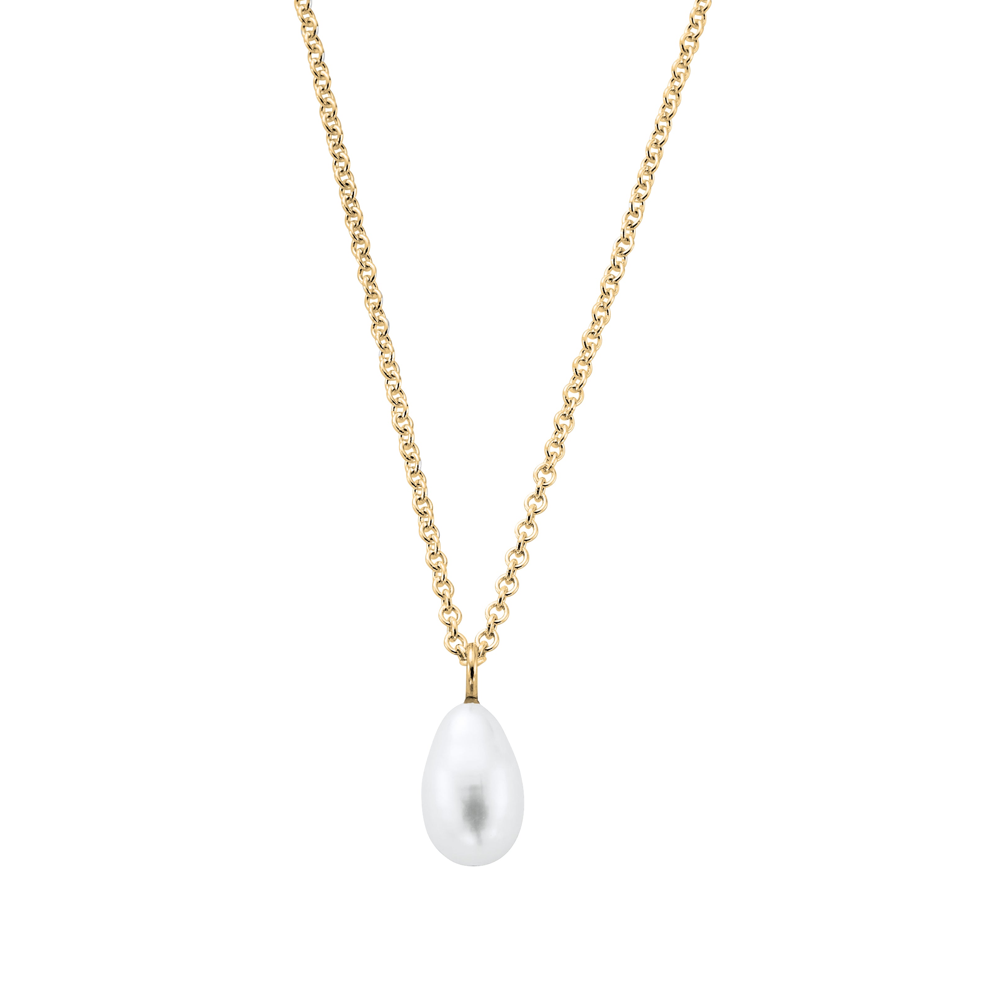 Gold Teardrop Pearl Gift Set