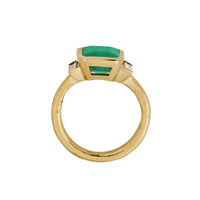 DELILAH Gold Emerald & Diamond Ring