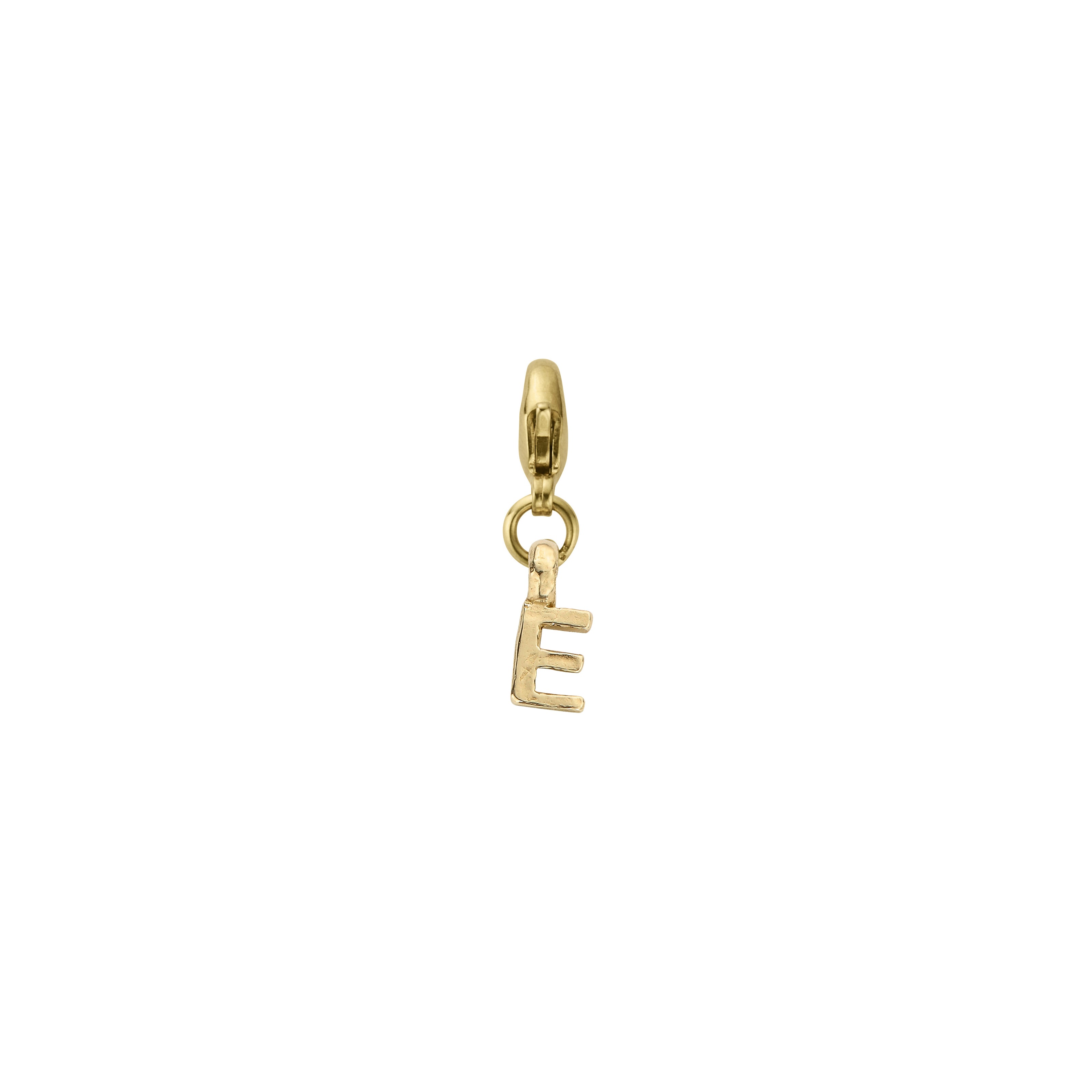 Gold Mini Alphabet Lobster Charm