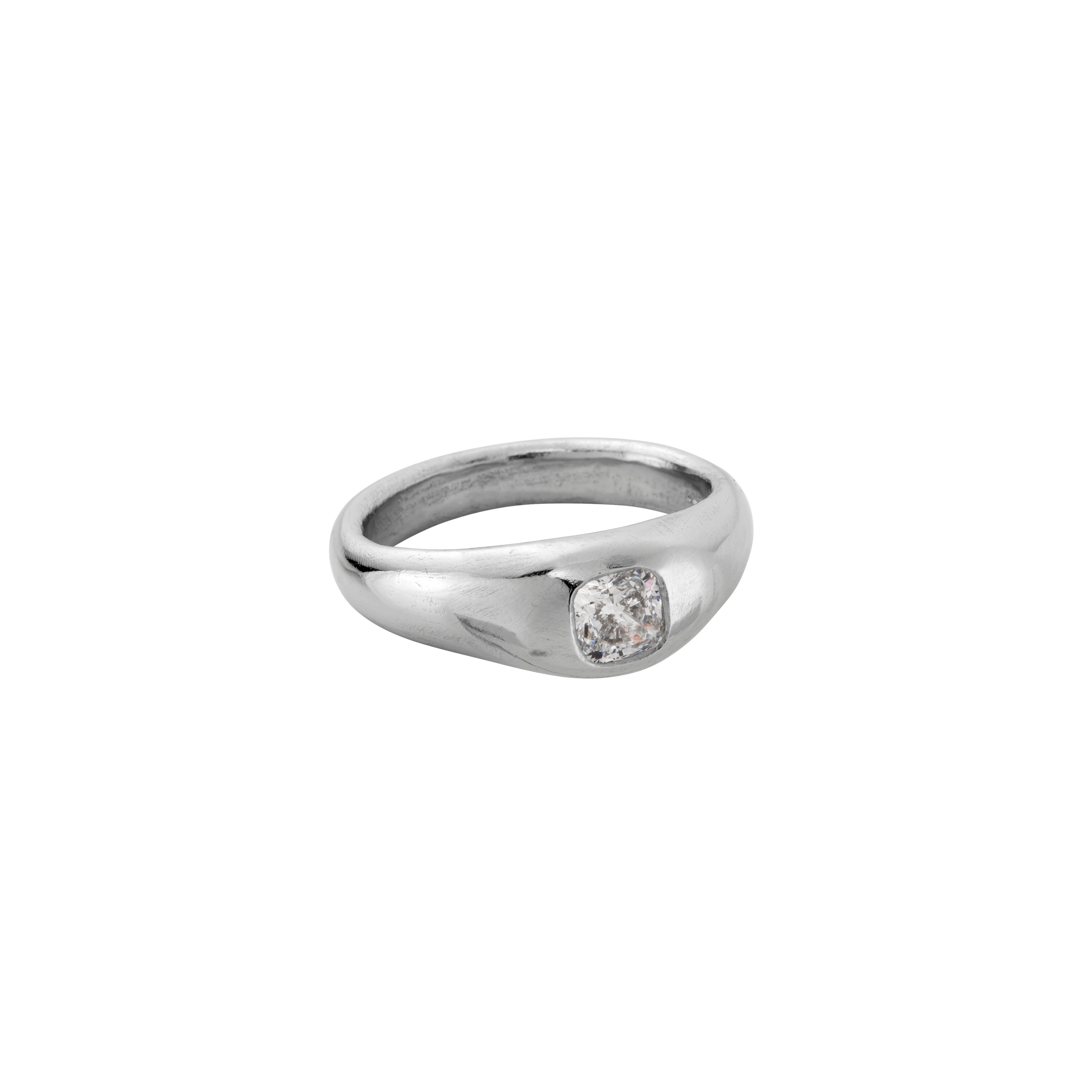 EKTA Platinum Diamond Ring