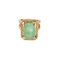 ELDORA Gold Emerald Ring