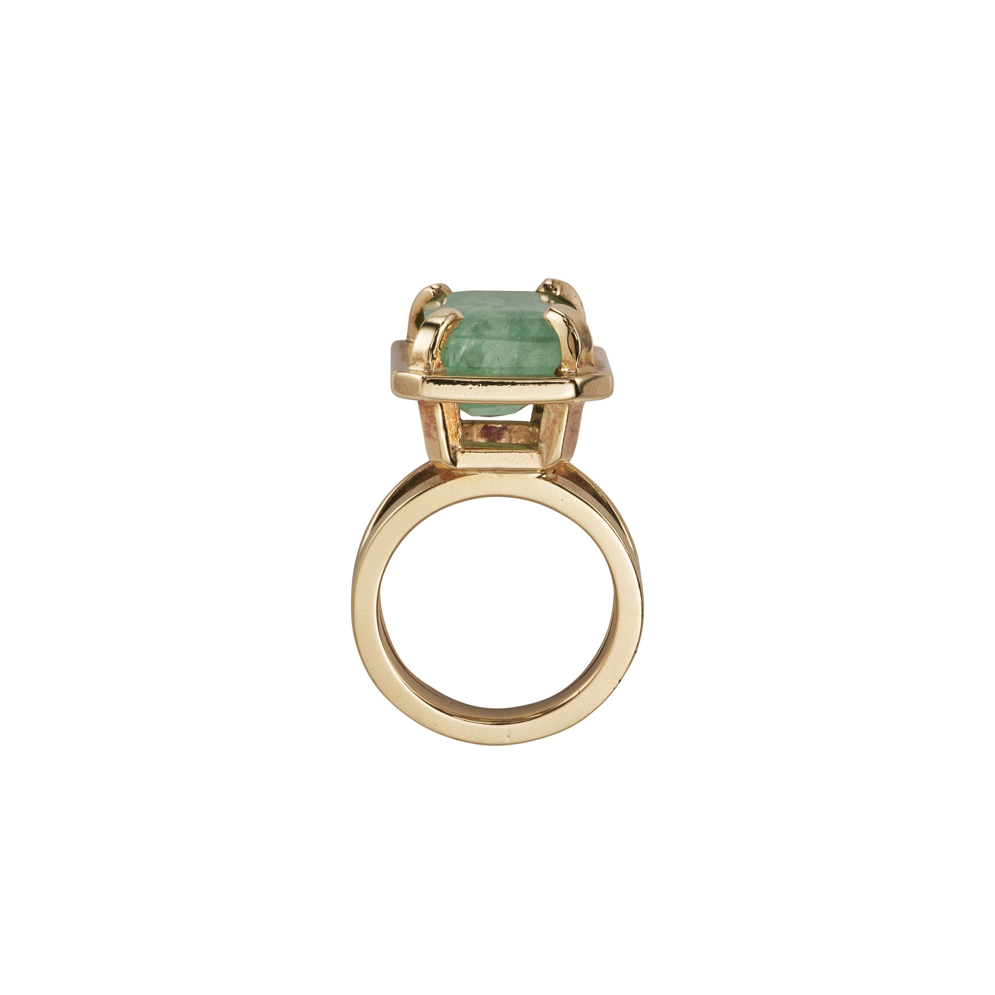 ELDORA Gold Emerald Ring